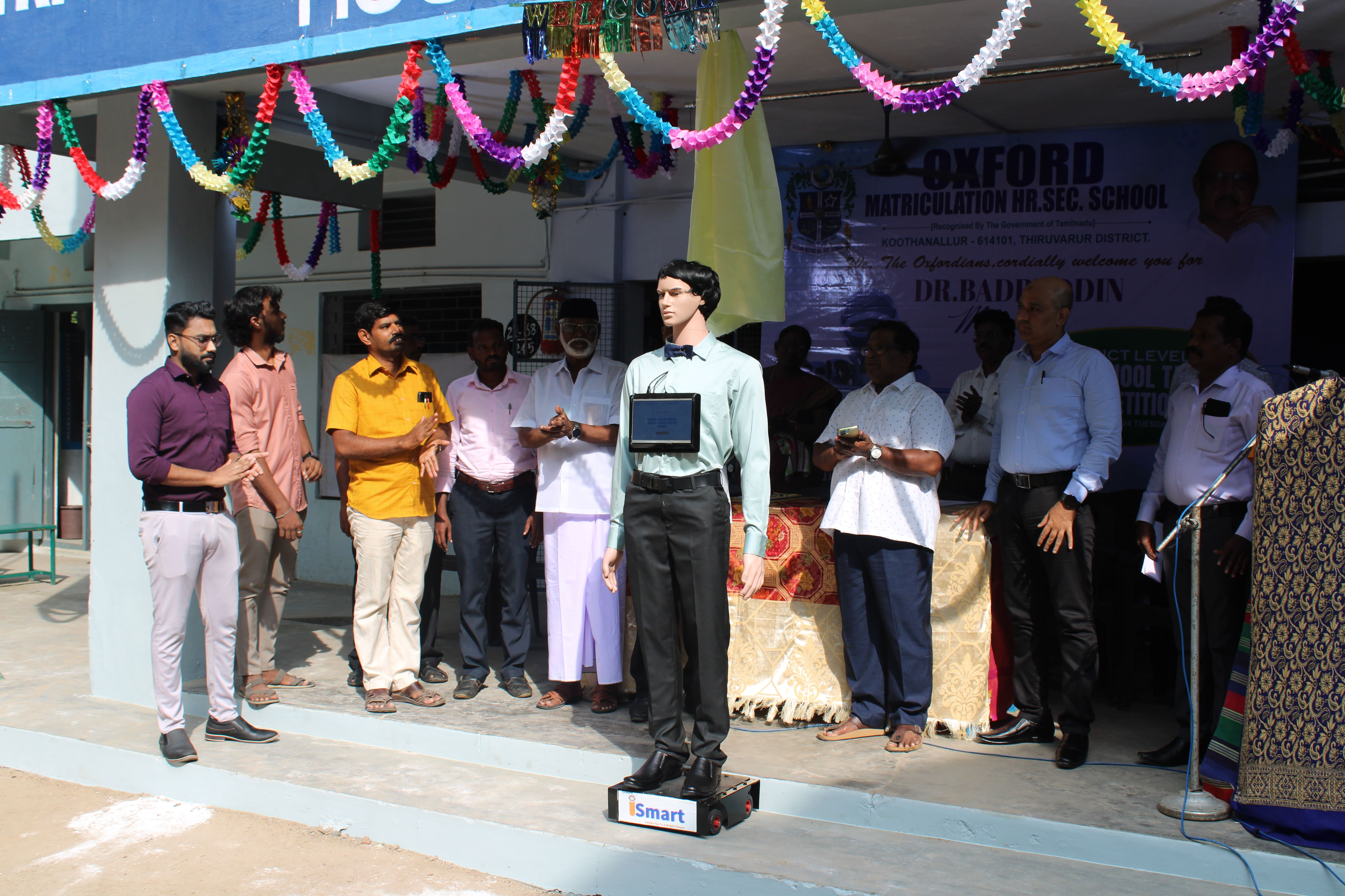 Tamil Nadu's First Humanoid AI Teaching Robot - iSmart 3