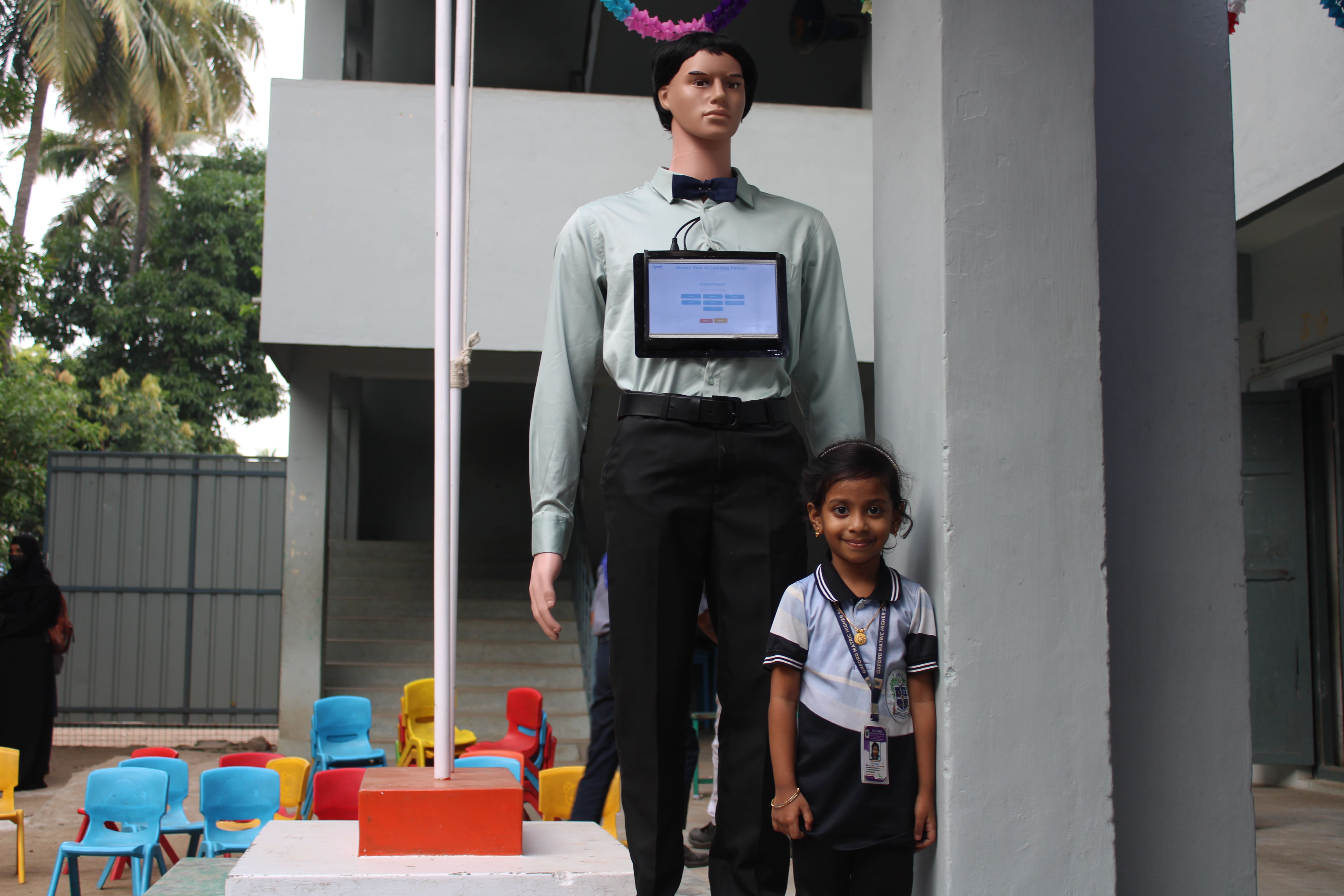 Tamil Nadu's First Humanoid AI Teaching Robot - iSmart 6