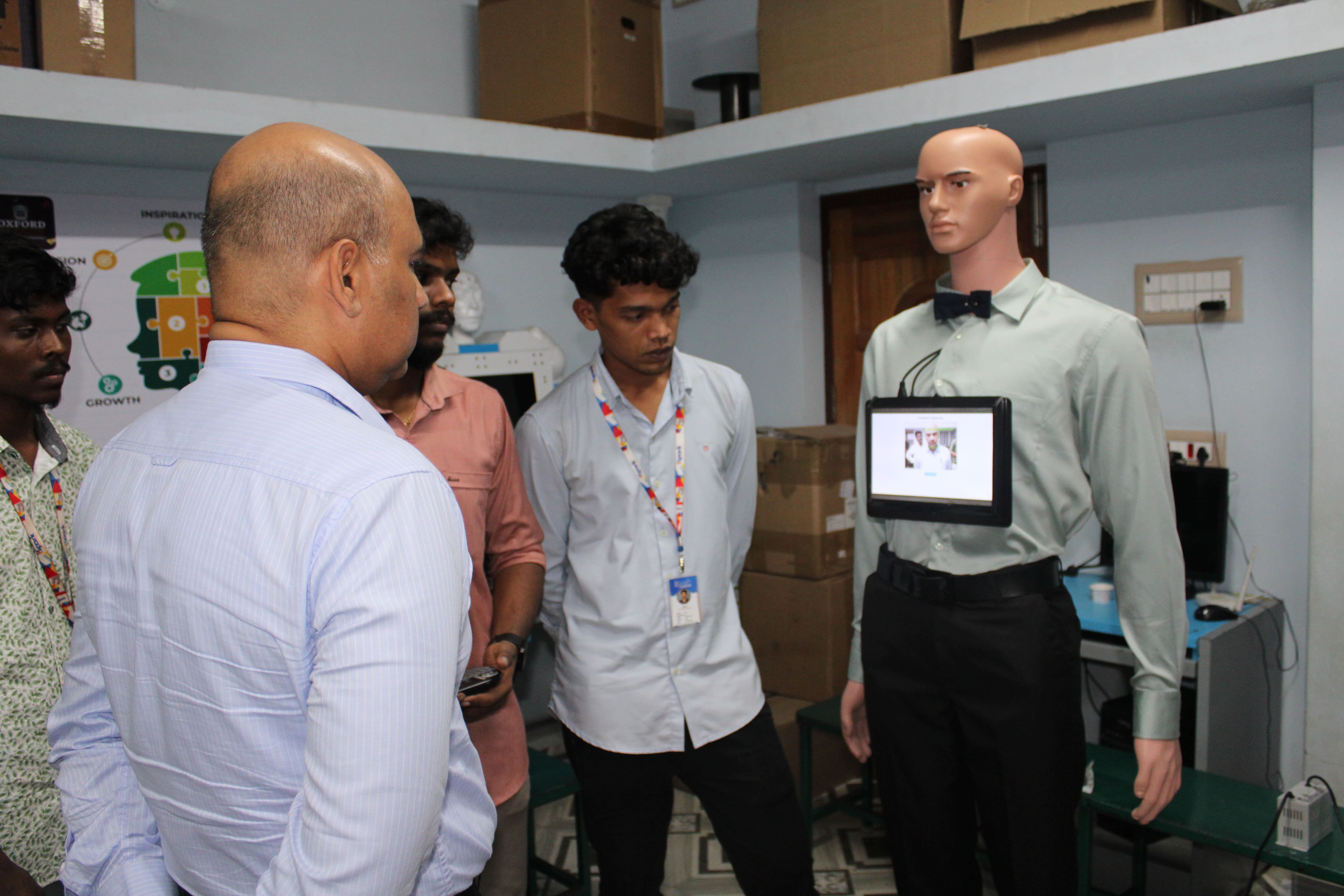 Tamil Nadu's First Humanoid AI Teaching Robot - iSmart 7