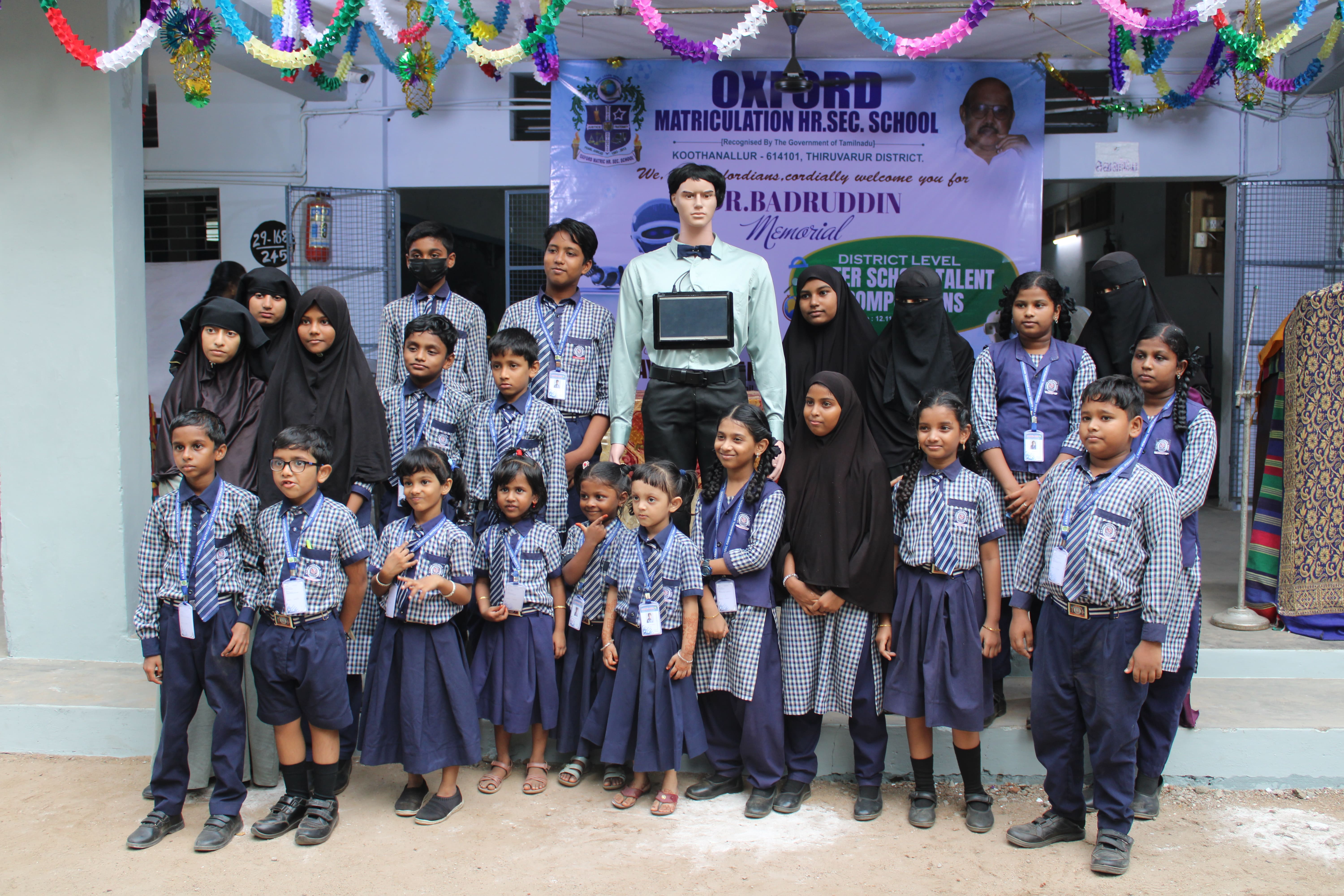 Tamil Nadu's First Humanoid AI Teaching Robot - iSmart 9